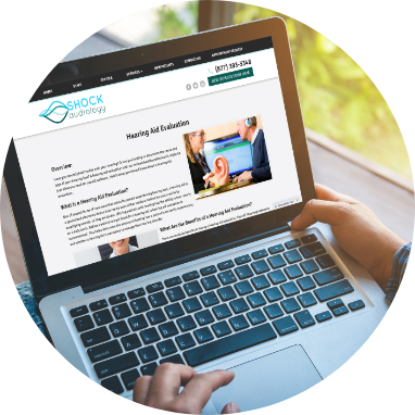 Audiology Web Design Education Details