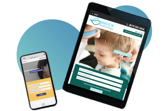 Sample Audiology Web Design