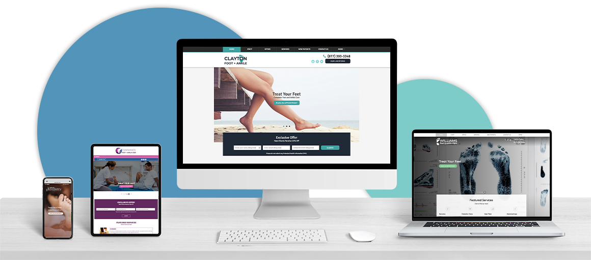 Podiatry Web Design Enhancements
